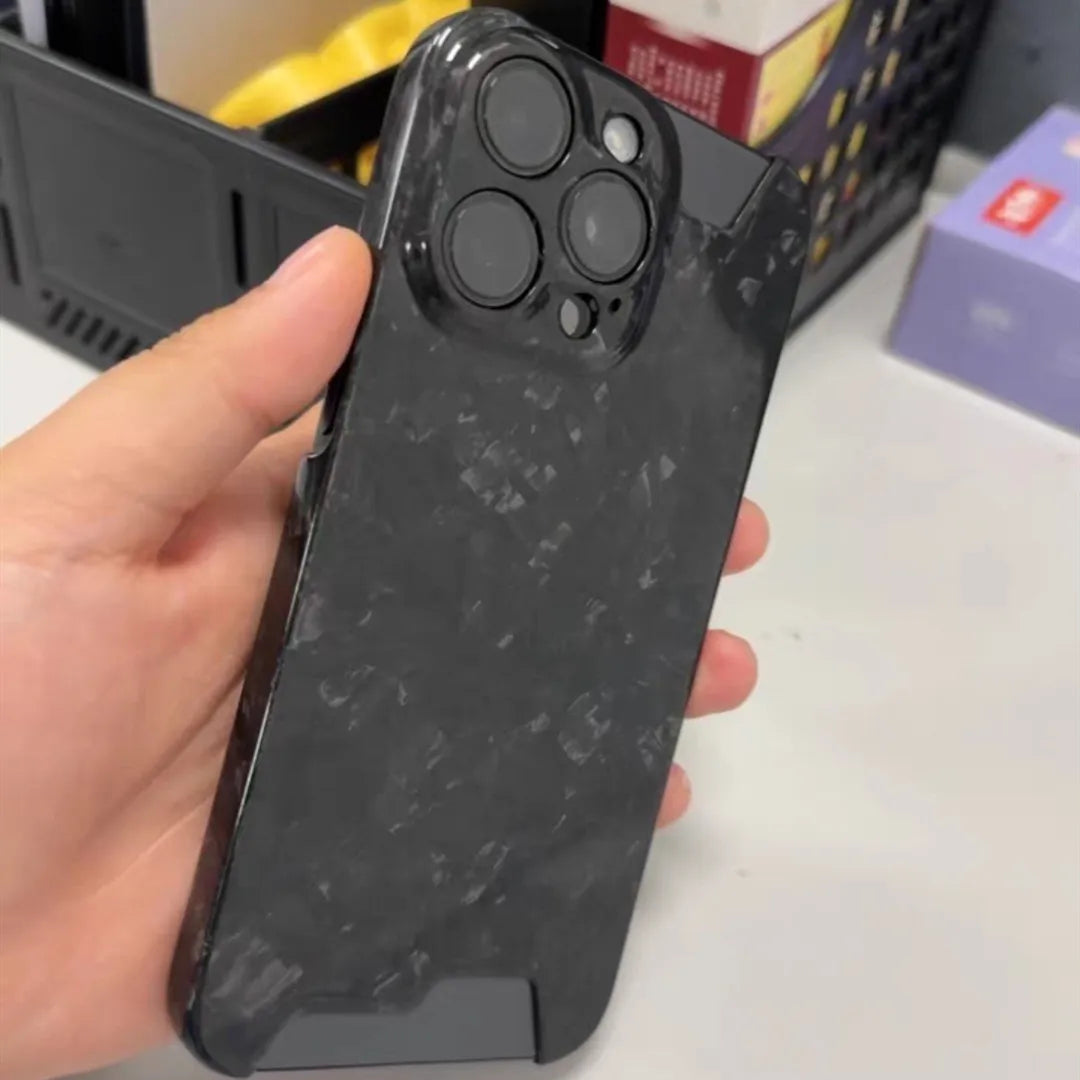 Ultra Thin Forged Carbon Fiber Cover For iPhone Ultra Thin Forged Carbon Fiber Cover For iPhone